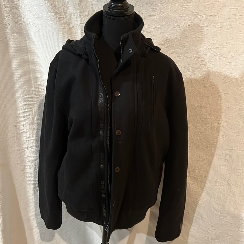Jack & Jones black‎ wool jacket, size medium, NWT